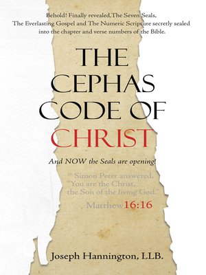 cover image of The Cephas Code of Christ